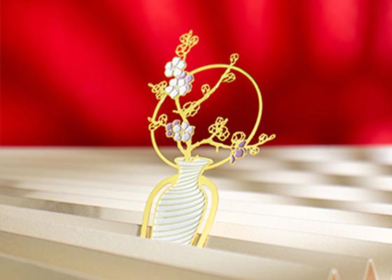 創(chuàng)意金屬鏤空書簽定制