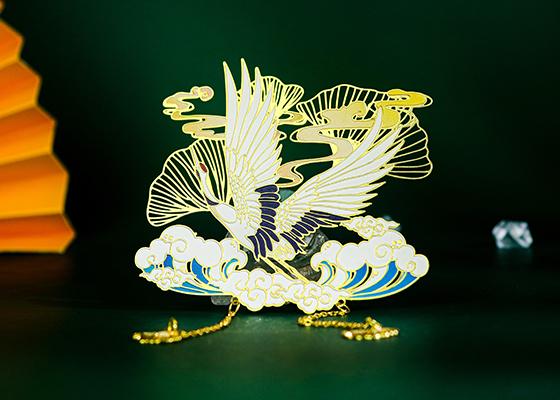 博物館文創(chuàng)金屬書簽定制