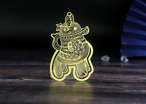 鶚尊金屬鏤空書簽定制
