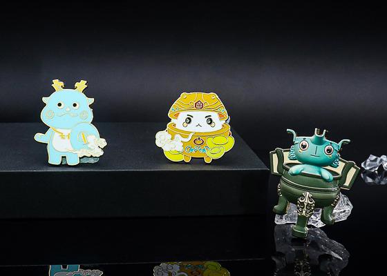 小神獸異形金屬徽章定制