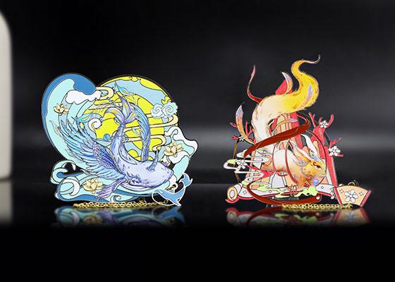 山海經(jīng)神獸金屬書(shū)簽定制
