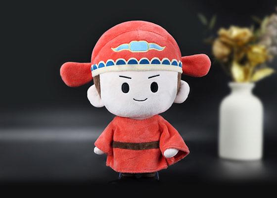 狀元郎毛絨玩偶公仔擺件定制