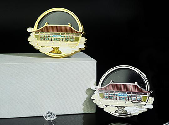 文創(chuàng)金屬流麻冰箱貼定制