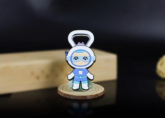 宇航員開瓶器軟膠冰箱貼定制