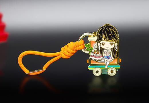 多功能磁吸金屬鑰匙扣定制