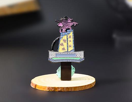 影視周邊金屬烤漆鑰匙扣定制