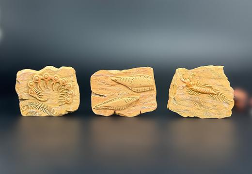 仿真化石樹脂冰箱貼定制