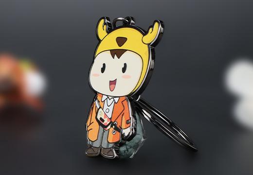 卡通動(dòng)漫金屬鑰匙扣定制
