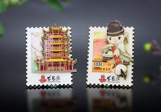 黃鶴樓AR金屬冰箱貼定制