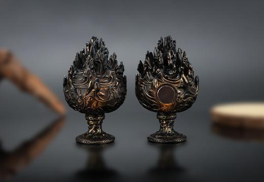 錯金銅博山爐冰箱貼定制