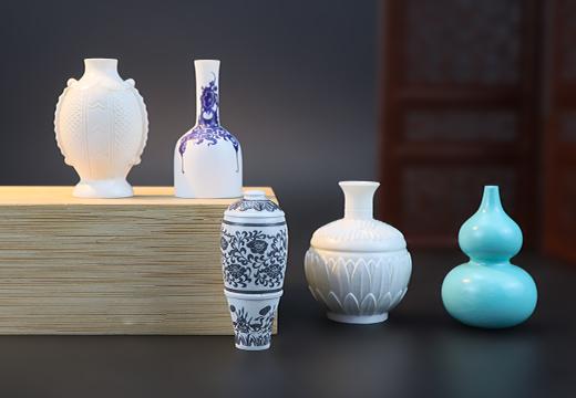 博物館花瓶樹(shù)脂冰箱貼定制