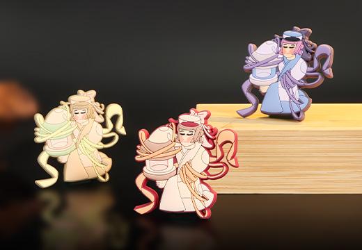 長(zhǎng)信宮燈軟膠冰箱貼定制