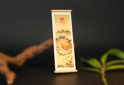 景區(qū)紙質(zhì)卷軸冰箱貼定制