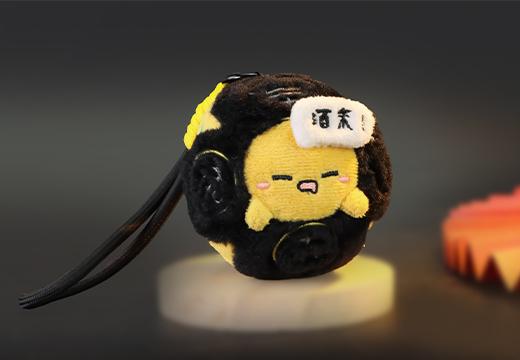 骰子毛絨掛件定制