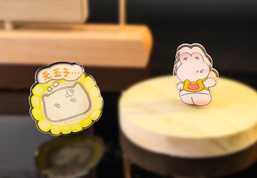 Q萌亞克力徽章定制