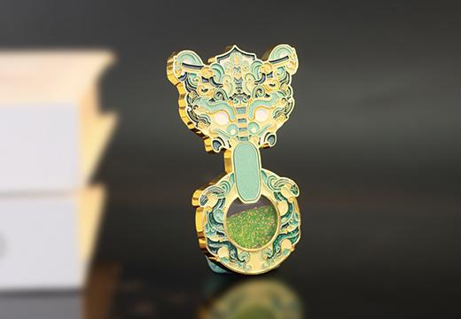 輔首夜光流沙冰箱貼定制
