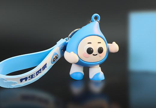企業(yè)PVC軟膠鑰匙扣定制