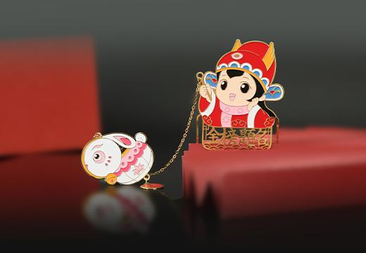 狀元金屬國(guó)風(fēng)書簽定制
