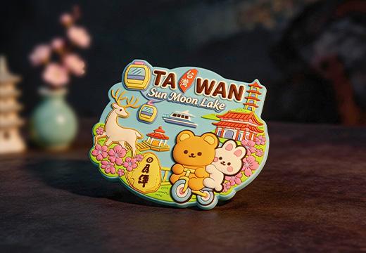 城市景區(qū)軟膠冰箱貼定制